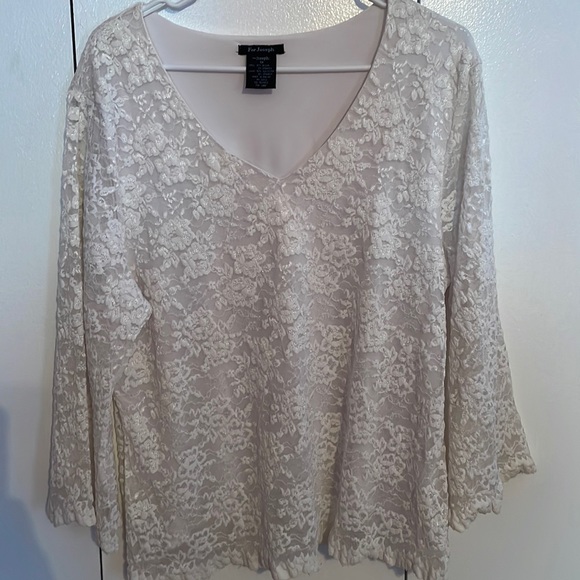 For Joseph Tops - Vintage lace blouse.